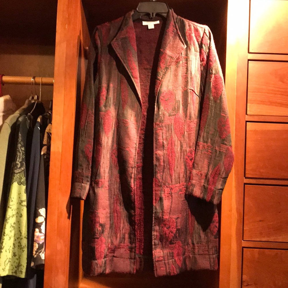 Coldwater Creek Falling Leaves Blazer